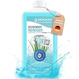 Maxxi Clean | 750 ml Nachfüllflüssigkeit Scherkopfreiniger für Reinigungskartusche | Rasierer Reinigungsflüssigkeit kompatibel mit Braun Reinigungsstation | Reinigungsspray mit Aloe Vera Duft