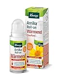 Kneipp Arnika Roll-on Wärmend Massageroller lindert und lockert Verspannungen und Schmerzen im Nacken in Schultern, Rücken und Muskeln ideale Entspannung nach Sport und Arbeit Dank Wärmewirkung - 50ml