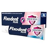 Fixodent Plus die beste antibakterielle Technologie Haftcreme für Zahnprothesen, 40 g