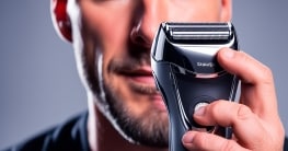 Herren Trockenrasierer mit Trimmer